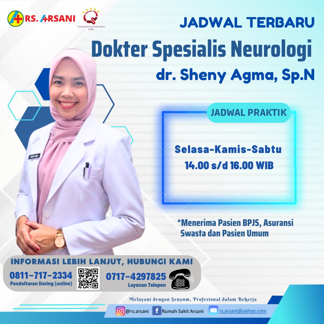 Foto dr. Sheny Agma, Sp.N